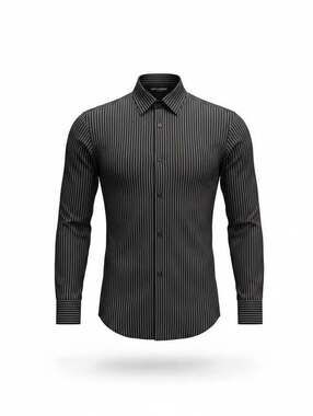 Dolce & Gabbana Gold Striped Dress Shirt